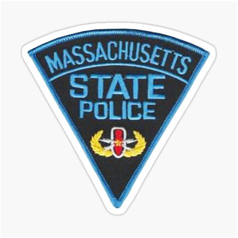 Massachusetts State Police Bomb Squad Sticker For Sale By Lawrence Baird Redbubble