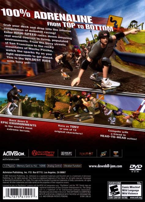 Tony Hawk S Downhill Jam Box Shot For DS GameFAQs