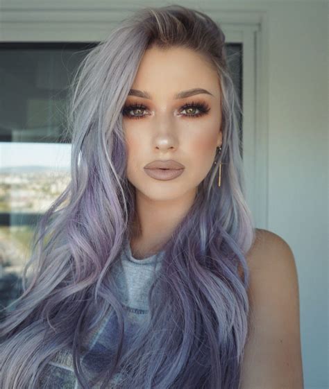 Grey Ombre Hair Lilac Hair Purple Hair