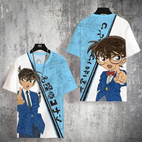 23 Detective Conan Tshirt Anime Unisex Tee For Kid Adult Cosplay 3D