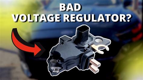 SYMPTOMS OF A BAD VOLTAGE REGULATOR YouTube