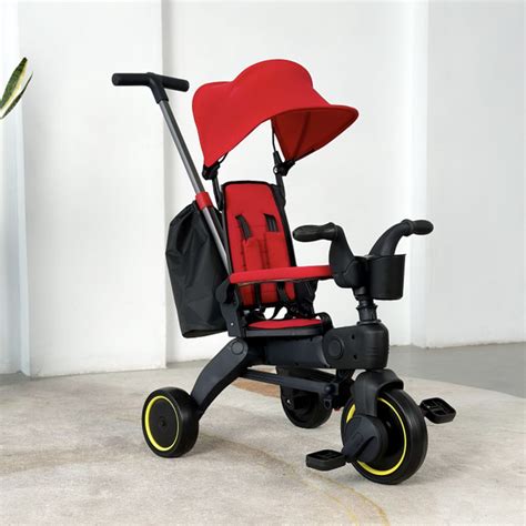 Велосипед складной трехколесный Luxmom S7 Красный - купить с доставкой ...