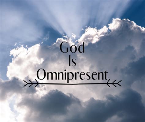 God Is Omnipresent – Grace Evangelical Society