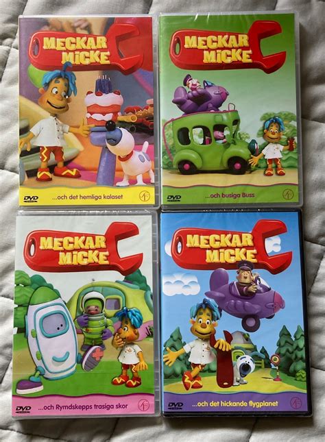 Meckar Micke 4 st dvd 3 st inplastad Köp på Tradera 557340296