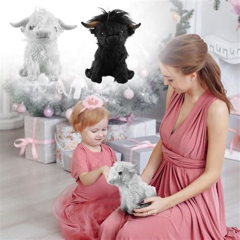 Cyber And Monday Deals Yak Toy Cute Simulation Long Hair Cow Doll