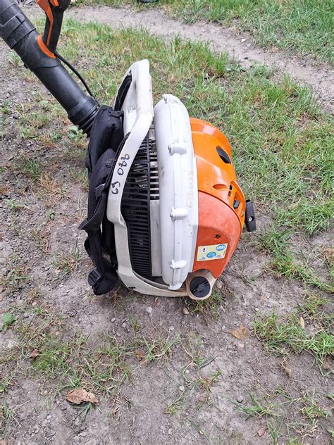 Dmuchawa spalinowa plecakowa Stihl BR 550 3 5KM Piły Kosiarki Gliwice