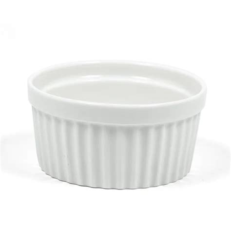 Plato Para Aperitivos De Porcelana Pulg Blanco