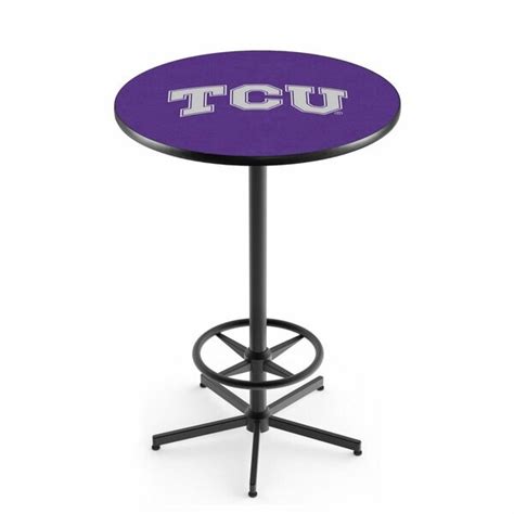 Holland Bar Stool Co Black Tcu Pub Table L B Texchr Zoro