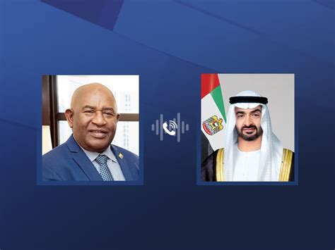 Uae President Speaks To Comoros President To Enquire About His Health