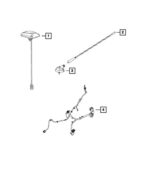 2015 2022 Ram ProMaster City Radio Jumper Wiring 68274027AA Mopar Estores