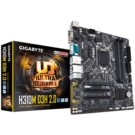 H310m D3h 20 Rev 10 Support Motherboard Gigabyte Global