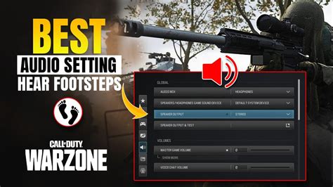 How To Set Best Audio Settings Warzone On Pc Warzone Best Audio