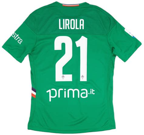 Fiorentina Match Issue Third Shirt Lirola As New M