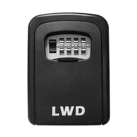 Buy LWD Combination Key Storage Lock Box, 4-Digit Combination Lock Box ...