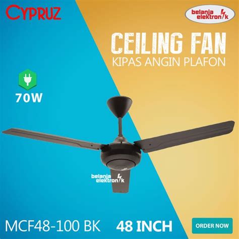 Jual MASPION CEILING FAN KIPAS ANGIN PLAFON BALING BALING GANTUNG 48