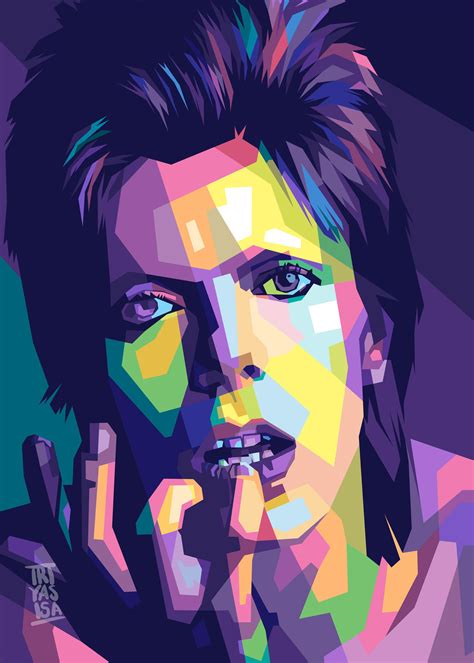 David Bowie By Triyasisa On Deviantart