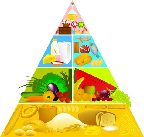 Food Pyramid Clip Art Png