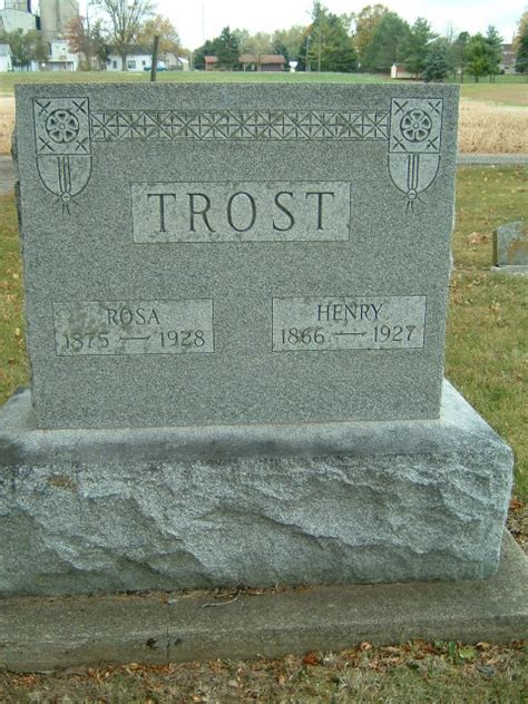 Henry Trost 1866 1927 Find A Grave Memorial