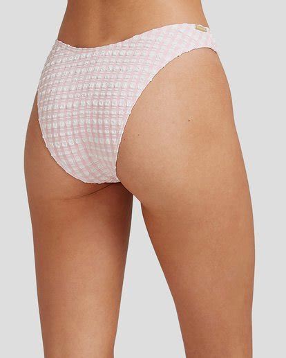 Wave Check Hike Bikini Bottoms For Women Billabong