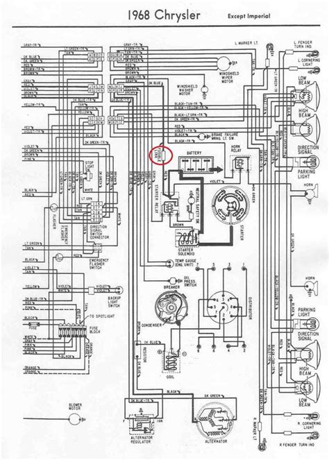 Chrysler Ignition Wiring Diagram