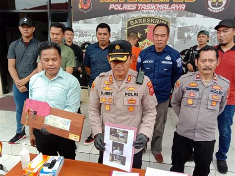 3 Bulan Buron Pelaku Curas Diringkus Aparat Polres Tasikmalaya Di