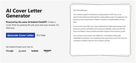 Careered Ai Cover Letter Generator Easy With Ai