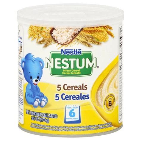 Nestle Nestum Infant Cereal Cereals Oz Pack Of