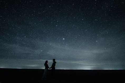 Fotos Gratis Horizonte Ligero Cielo Noche Estrella Atmósfera Claro Amor Artístico