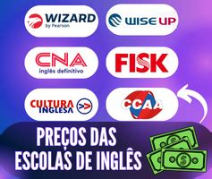 Pre Os Das Escolas De Ingl S Cultura Inglesa Wise Up Cna Fisk