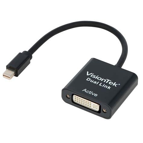 Mini DisplayPort to Dual Link DVI-D Active Adapter (M/F) – VisionTek.com