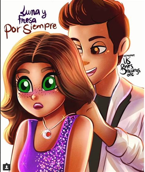 Pin De Mai En Lutteo Dibujos De La Luna Fotos De Soy Luna Dibujos