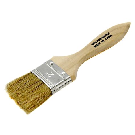 Chef Craft 2 Wide Natural Bristles Basting Pastry Brush With Wooden