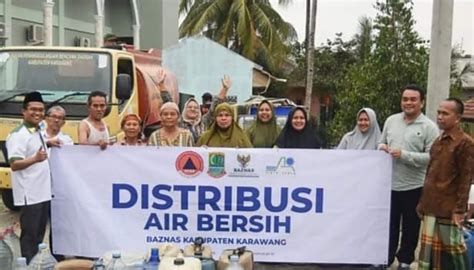 Penyaluran Air Bersih Untuk Masyarakat Terdampak Bencana Kekeringan