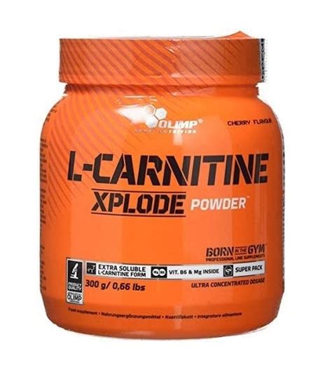 Жиросжигатель Olimp L-Carnitine Xplode powder вишня, 300 г : инструкция ...