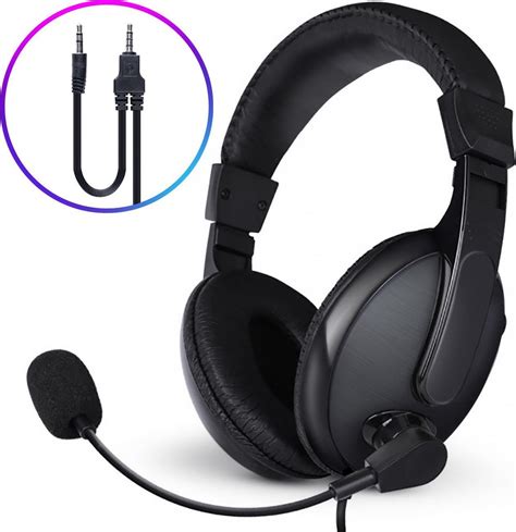 Gaming Headset Stereo Koptelefoon Met Microfoon Geschikt Voor Pc Playstation Bol