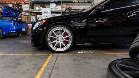 Mercedes Benz E Amg W Black Bc Forged Hca S Wheel Front