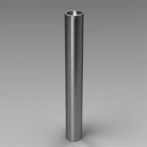 Cylindrical Metal Shaft Technical Volumetric Lighting Stable