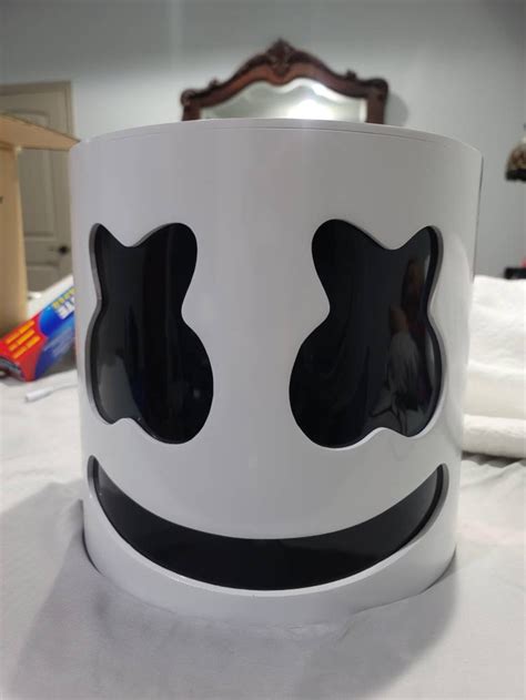 Marshmello Helmet Led Heavy Duty . - Etsy