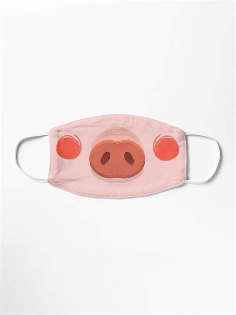 "Piggy Nose" Mask by rothanavatar | Redbubble