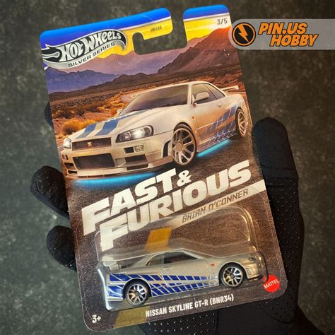 Jual Hot Wheels Nissan Skyline GT R BNR34 GTR GT R R34 Fast And Furious Brian O Conner Not
