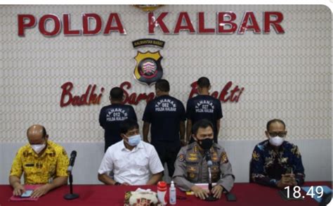 Polda Kalbar Dan Jajaran Amankan 62 Orang Dan Sejumlah Alat Bukti