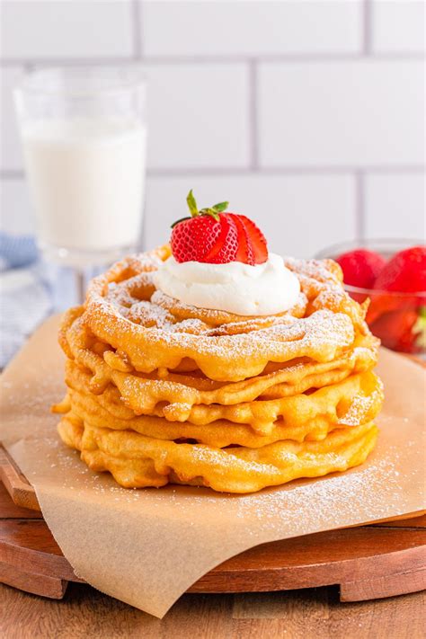 Homemade Easy Fair Funnel Cake Recipe