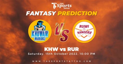 KHW Vs RUR Dream11 Prediction Fantasy Cricket Tips Dream11 Team My11