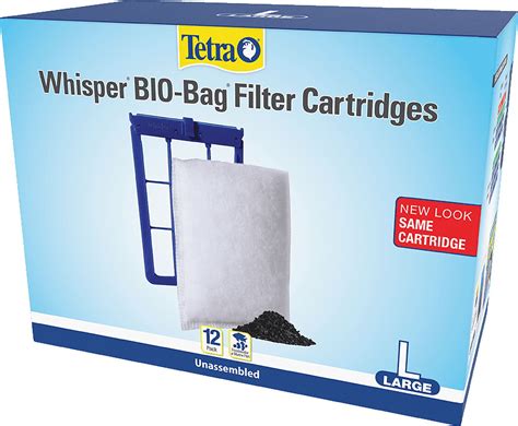 Tetra Whisper Bio Bag Large Disposable Filter Cartridges For Internal