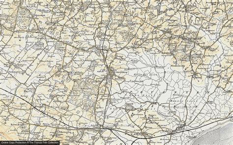 Historic Ordnance Survey Map Of Hailsham 1898