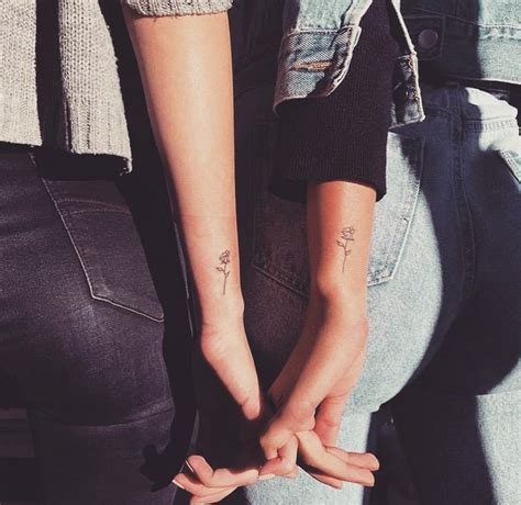 22 Cute Friendship Tattoos for girls | Tiny Tattoo inc