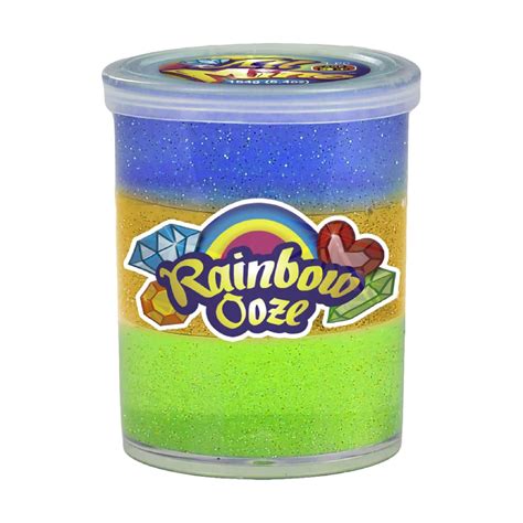 All Mine Rainbow Ooze Glitter Putty Toy