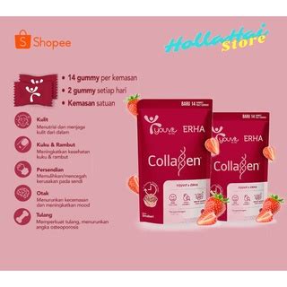 Jual YOUVIT Collagen Multivitamin Kulit Suplemen Kecantikan Gummy