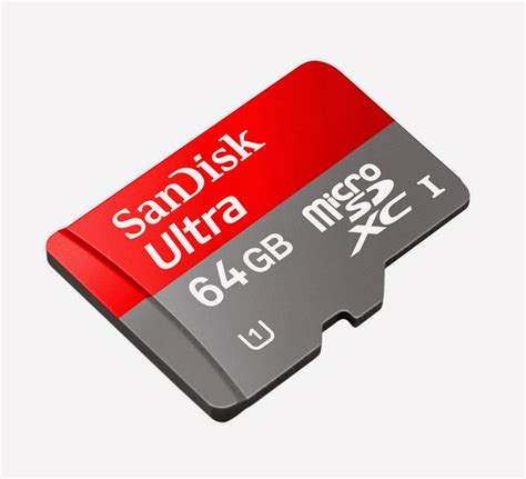 Hiking Journey Adventure SanDisk Ultra 64 GB MicroSDXC Class 10 UHS