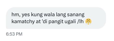 Eros On Twitter Pls Lang Ano Ba Problem Nyo Sa Mga May Kamatchy